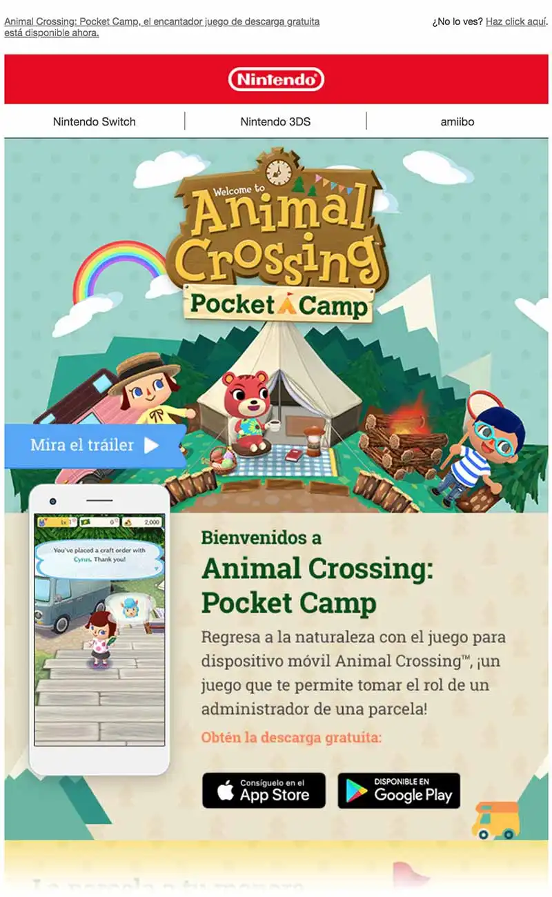 Nintendo Emails
